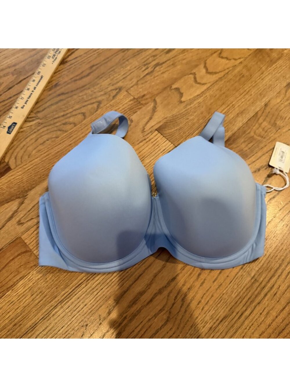 Bare Necessities Blue Underwire T shirt Bra 36H Molded Full Coverage NWT